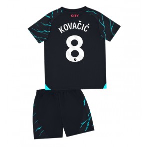 Manchester City Mateo Kovacic #8 Tredje trøje Børn 2023-24 Kort ærmer (+ korte bukser)